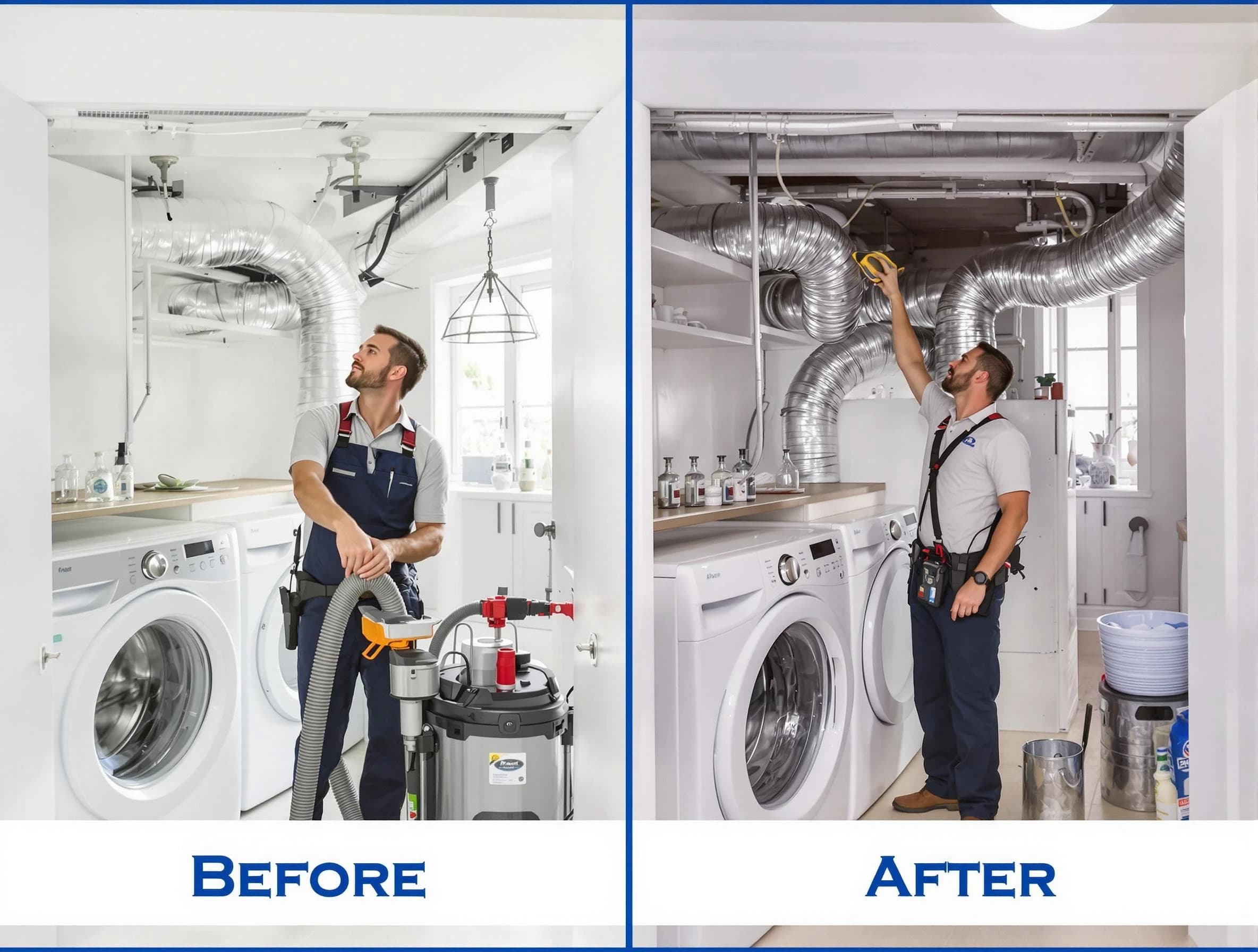 Expert gas dryer vent cleaning by Falmouth Dryer Vent Cleaning in Falmouth