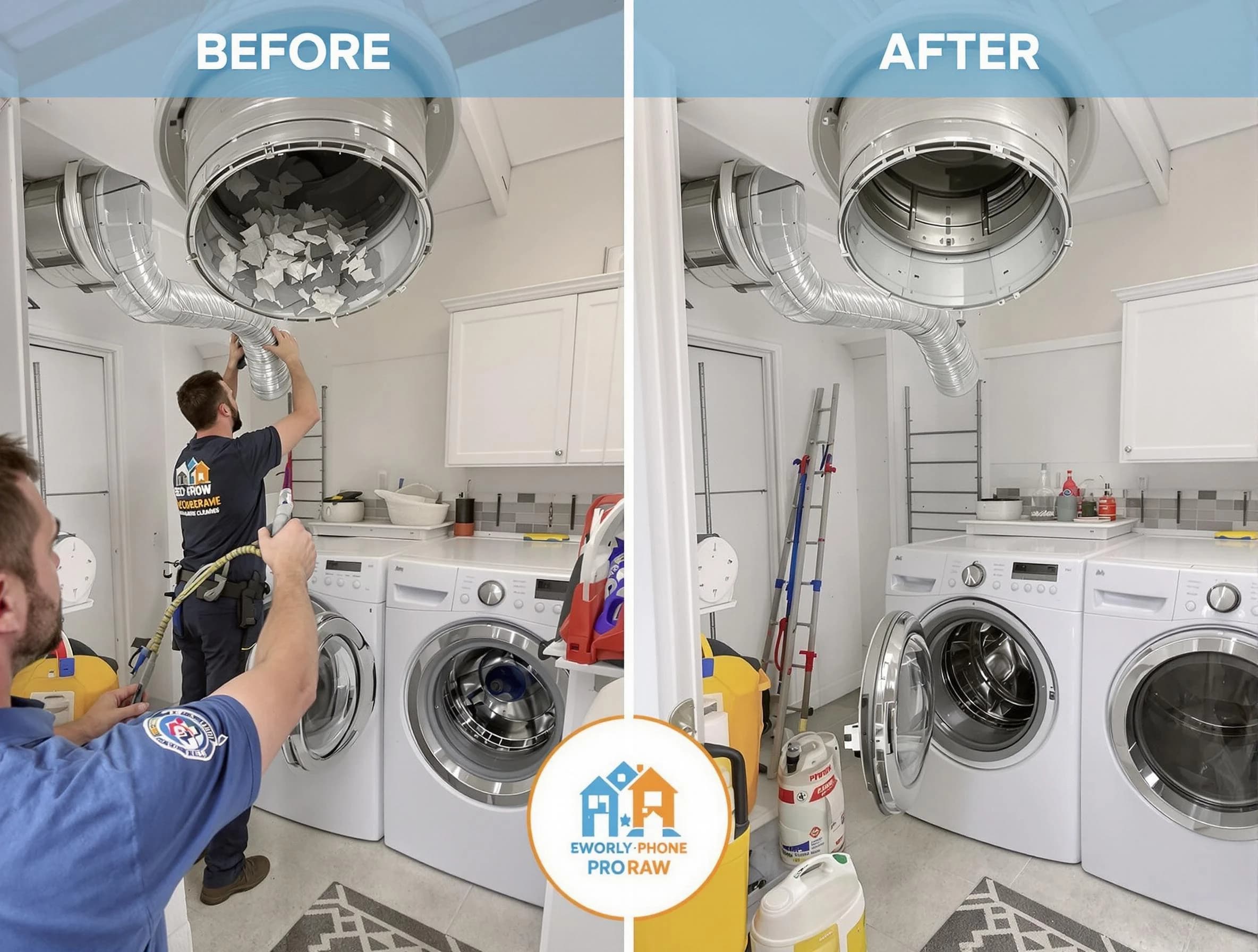 Residential dryer vent cleaning by Falmouth Dryer Vent Cleaning in Falmouth