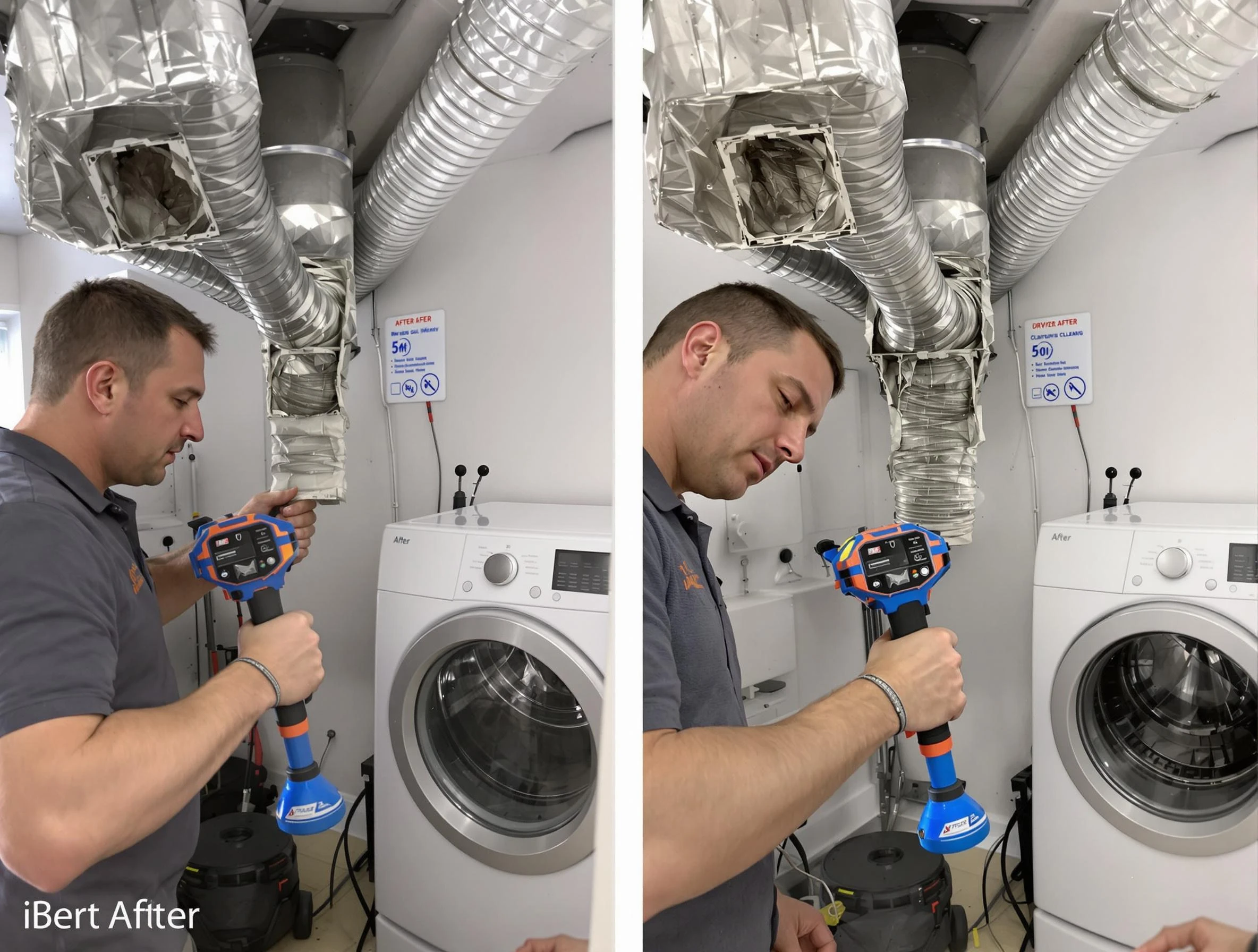 Professional clogged vent cleaning by Falmouth Dryer Vent Cleaning in Falmouth