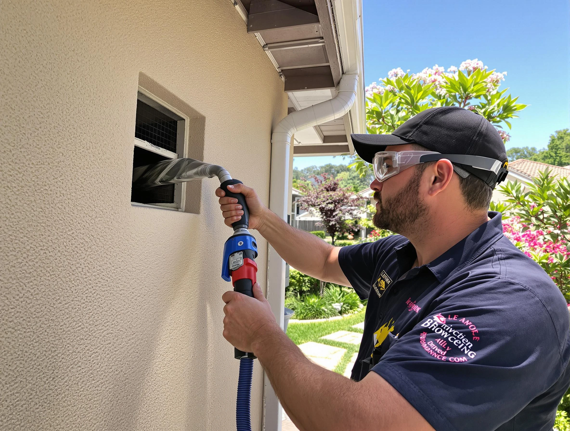 Professional dryer vent cleaning by Falmouth Dryer Vent Cleaning in Falmouth