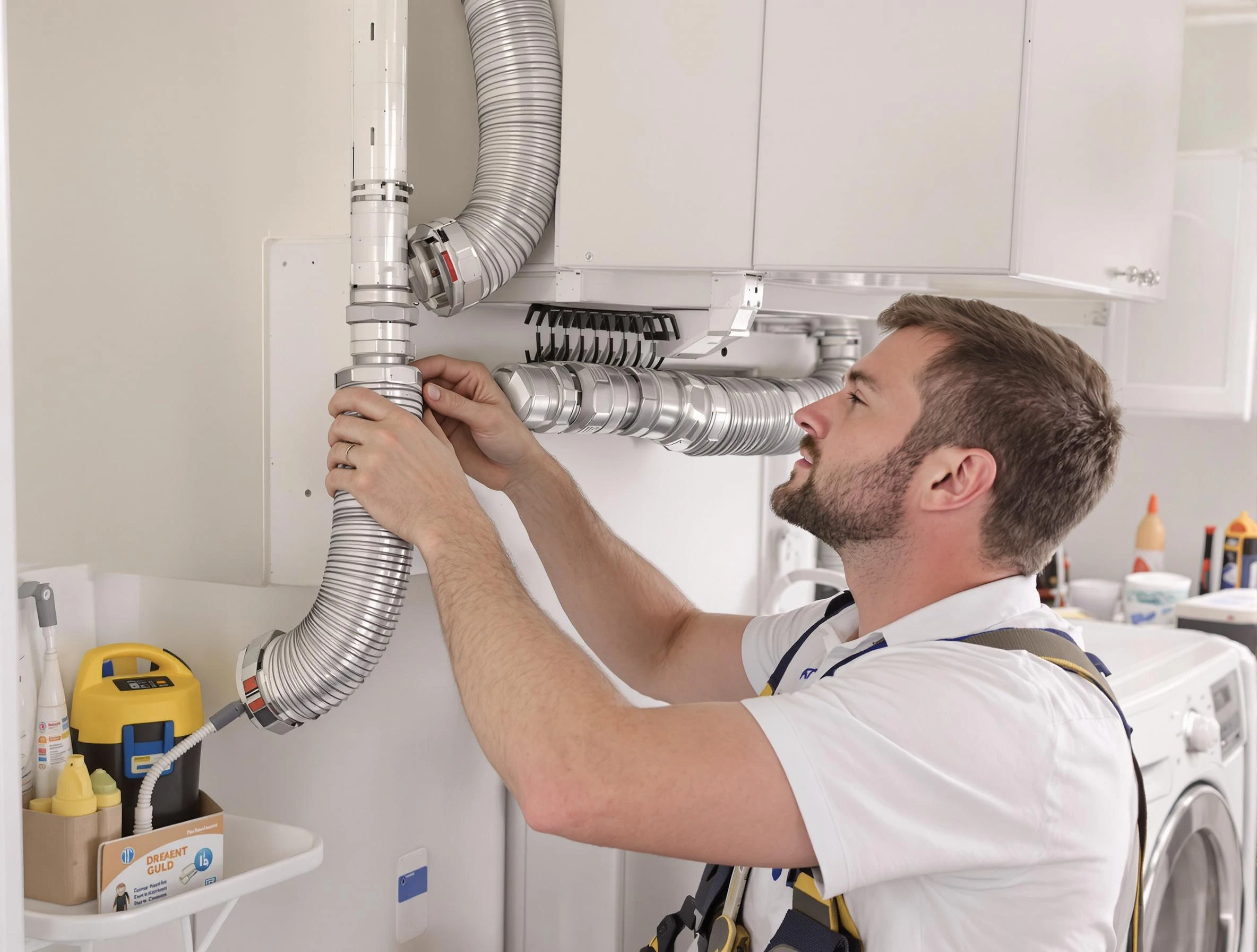 Professional dryer vent repair and installation by Falmouth Dryer Vent Cleaning in Falmouth