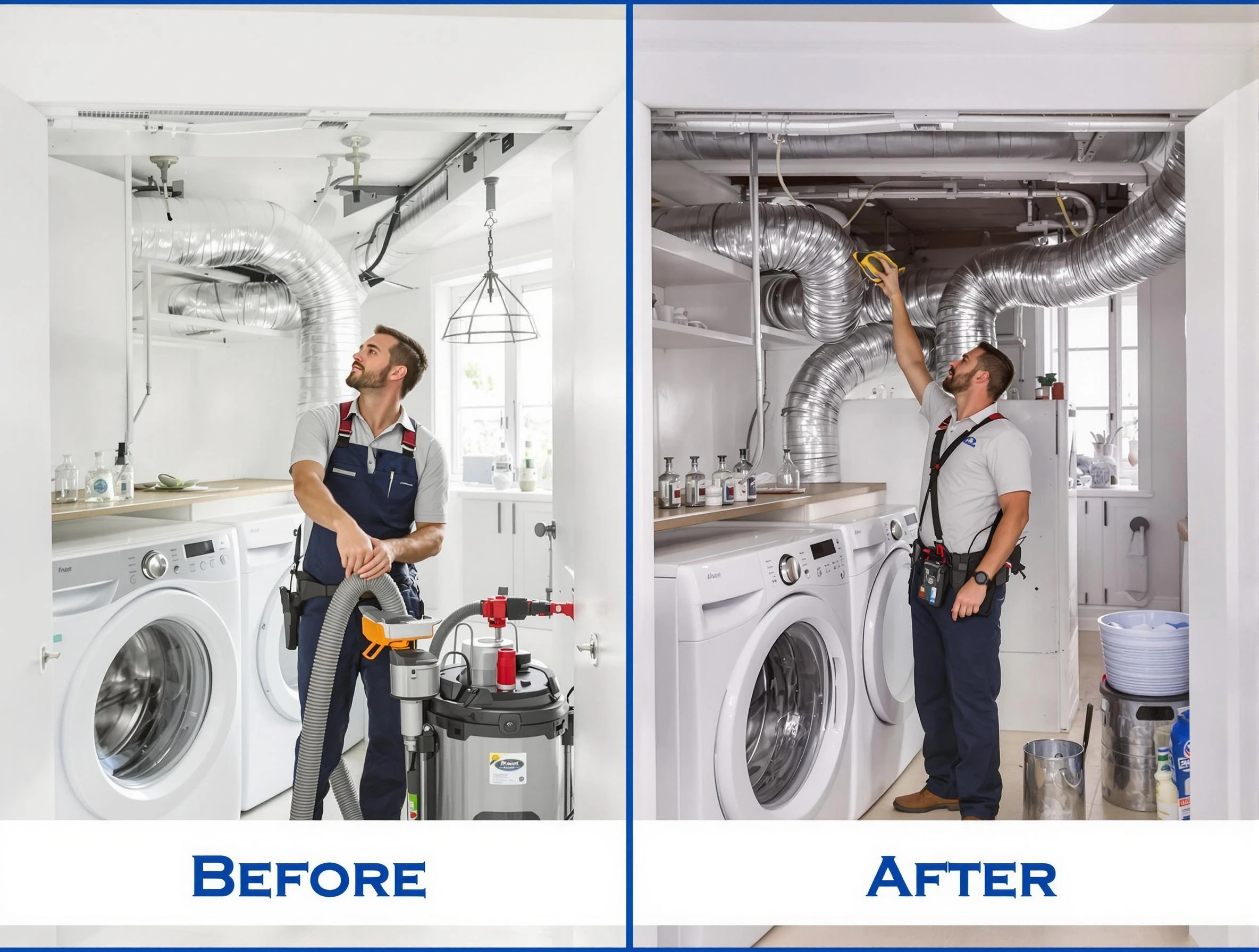 Expert gas dryer vent cleaning by Falmouth Dryer Vent Cleaning in Falmouth