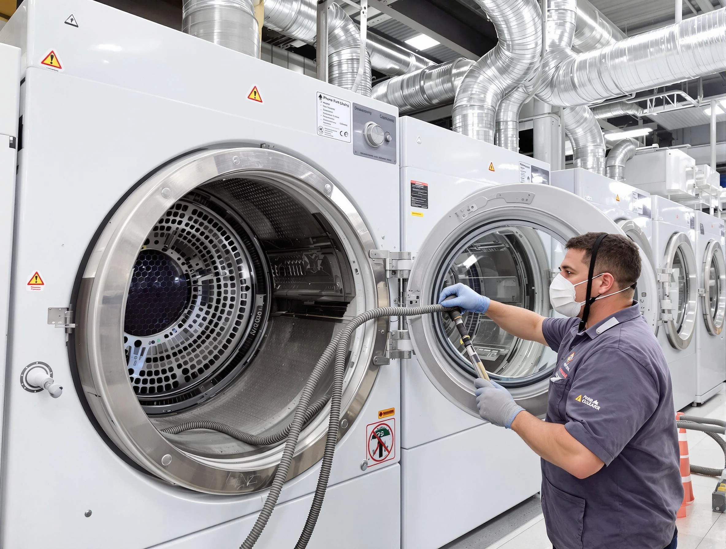 Industrial-grade dryer vent cleaning by Falmouth Dryer Vent Cleaning in Falmouth